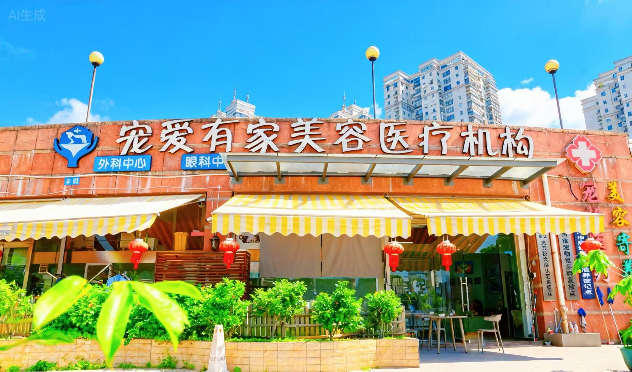 宠爱有家海坦总院大门口